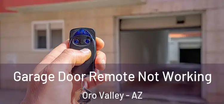  Garage Door Remote Not Working Oro Valley - AZ